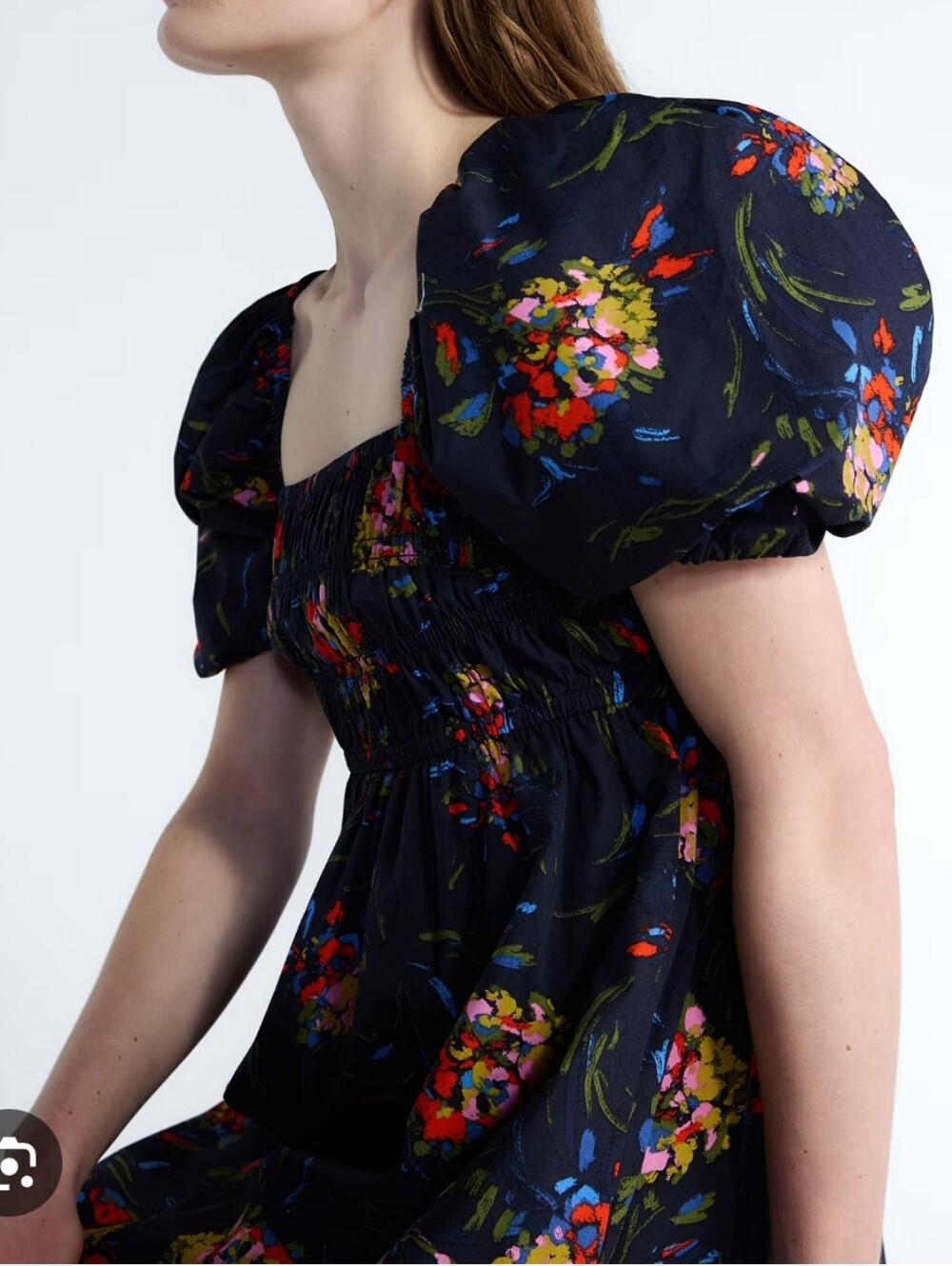 NWT L Floral Flare Sun Dress